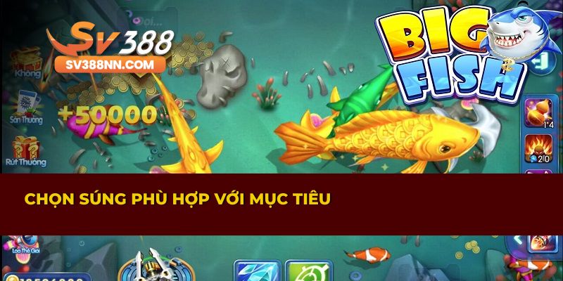 BẮN CÁ 3 Lựa chọn loại súng đúng để săn cá hiệu quả tại nền tảng