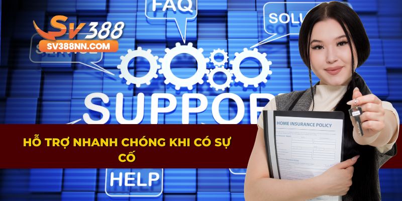 Rút Tiền SV388 – Chỉ Dẫn Giao Dịch Chỉ Trong 5 Phút 4 Luôn có đội ngũ hỗ trợ khi phát sinh sự cố